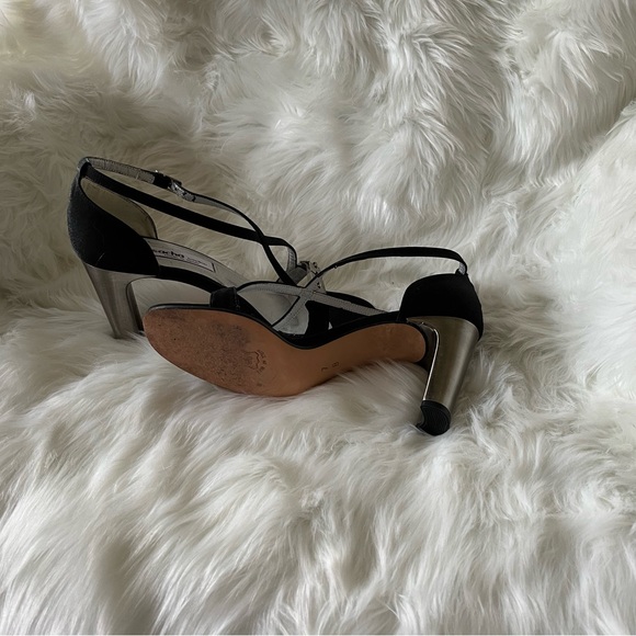 Sacha London heels made in Spain. Black & metallic in great condition. - Picture 4 of 5